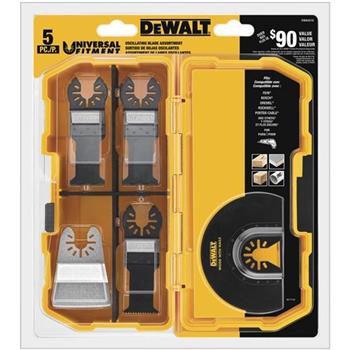 Ens. de lame oscillant (5pcs) Dewalt