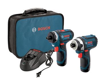 12V Max 2-tool Lithium-Ion Combo Kit - Bosch CLPK27-120