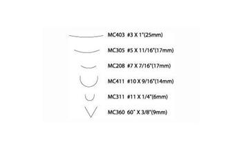 Ens. de 6 couteaux Flexcut MC150