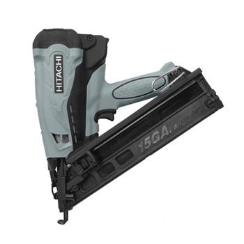 2-1/2 Gas Powered 15-Gauge Angled Finish Nailer - Hitachi NT65GA