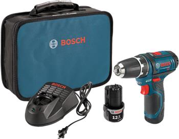 12V 3/8'' DRILL DRIVER KIT BOSCH