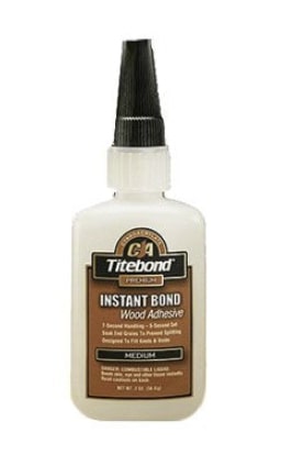 Titebond colle à bois instantané Medium 2oz