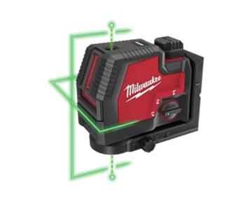 Laser vert à lignes à lignes croisées et points d'aplomb rechargeable USB