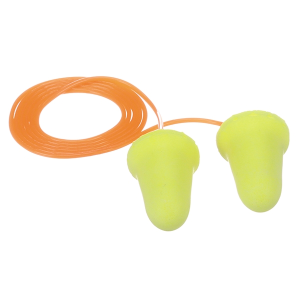 Bouchons d'oreilles avec cordon E-A-Rsoft FX (boîte de 200 paires)