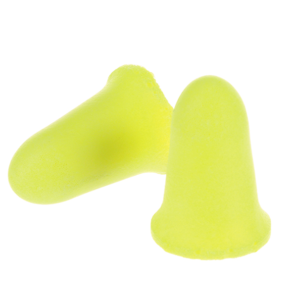 Bouchons d'oreilles sans cordon E-A-Rsoft FX jaune, forme de cloche (boîte de 200 paires)