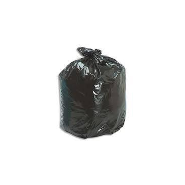 Sac à ordures noir léger 22"x24" 500/bte