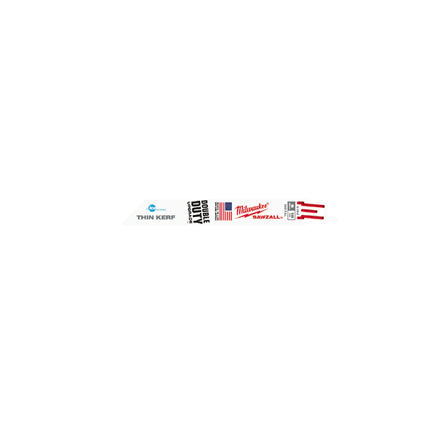 6" 18 TPI Thin Kerf Ice Hardened™ SAWZALL® Blades (5 Pk)