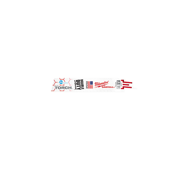 6" 18 TPI The Torch™ Ice Hardened™ SAWZALL® Blades (5 Pk)