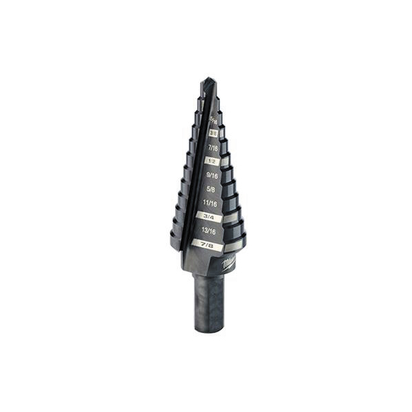 #4 Step Drill Bit, 3/16" - 7/8"