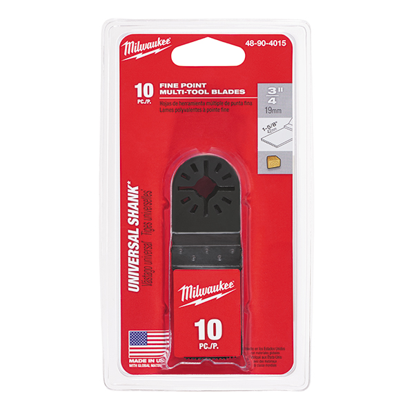 10PC Fine Point Multi-Tool Blades