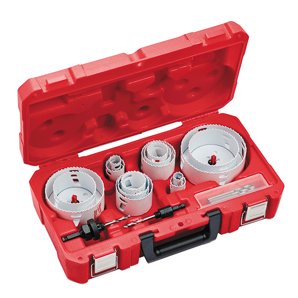 19-pc Master Electrician's Hole Dozer™ Hole Saw Kit