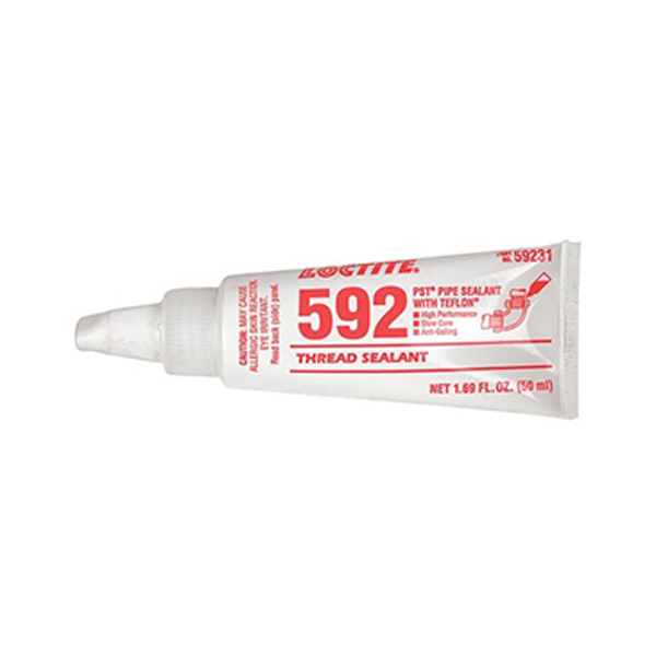 Loctite 592 scellant à filet à durcissement lent verrouille et scelle les raccords filetés 50ml