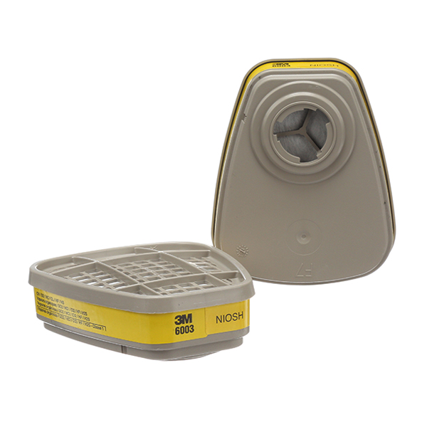 3M Organic Vapour/Acid Gas Cartridge 6003 (2/Pkg)