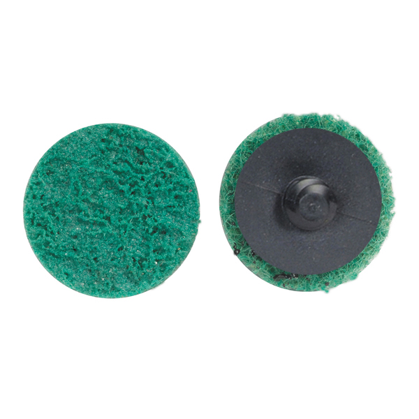 Disque d'ébavurage et finition Bear-tex 2" Grain fin oxyde d'aluminium TR (type 3)