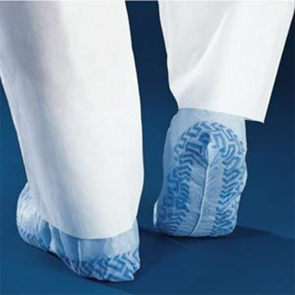 Couvre- chaussures, antidérapant, bleu, XXL