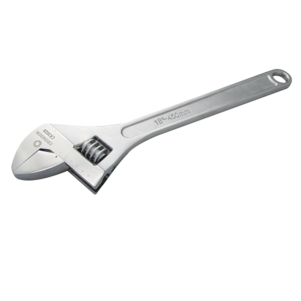 CR3028 Chrome adjustable wrenches 18" - 450 mm