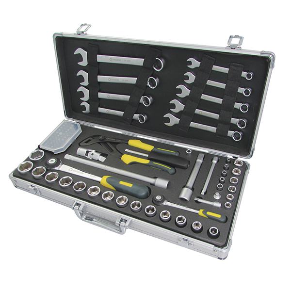 CR6001 Ensemble métrique de 48 outils - ALU-M