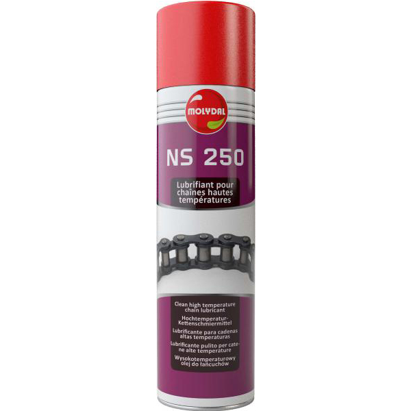 Lubrifiant pour chaînes hautes températures - NS 250 - 650 ml