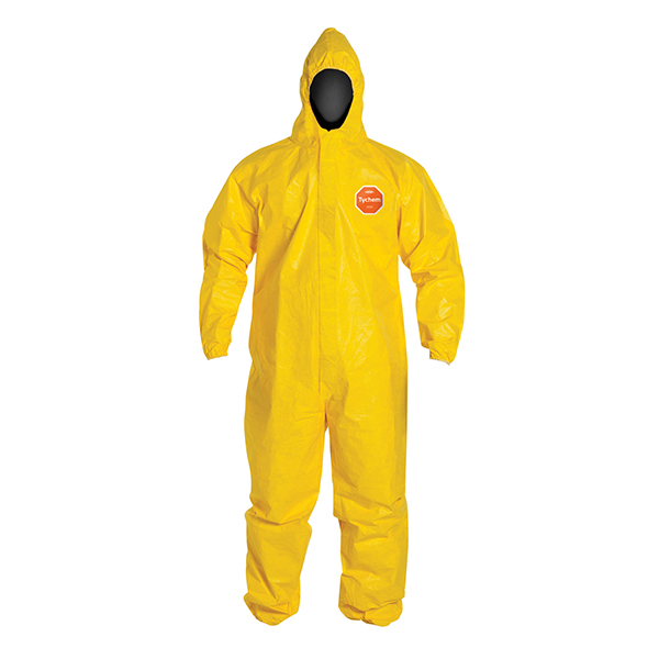 Tychem 2000 chemical resistant (CR) disposable microporous coveralls XXXXL