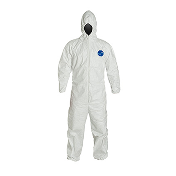 C/tout tyvek blanc 3x-large capuchon