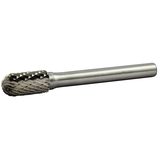 BC000SC3 Cylindrical carbide burr SIGMA + type SC3 without Radius 
Size: 3/8 x 3/4 x 2-1/2"