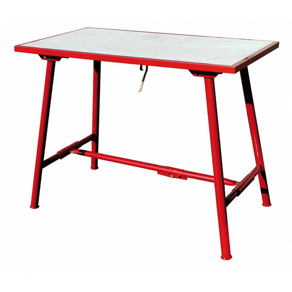 CR7230 Multi-use folding table Length: 110 cm - 43-5 / 16" Width: 60 cm - 23-5 / 8" Height: 82 cm - 32-9 / 32" Weight: 25 kg - 55 lb