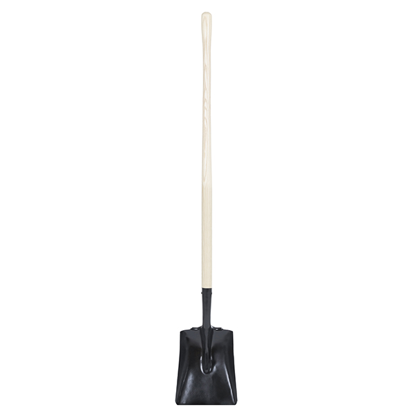 CR7401 Square point shovel Length: 61.5" Handle type: long Blade width: 10.50" Weight: 3,8 lb