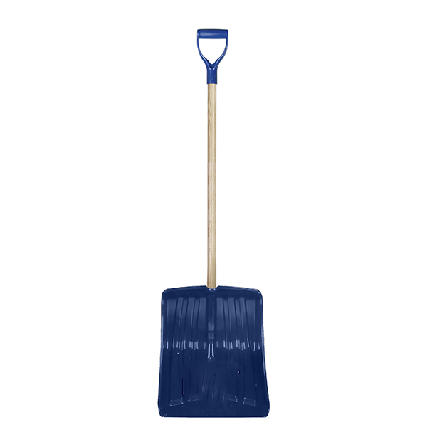 CR7404 Poly snow shovel Length: 53,5" Handle type: "D" Blade width: 14.5" x 7.5"