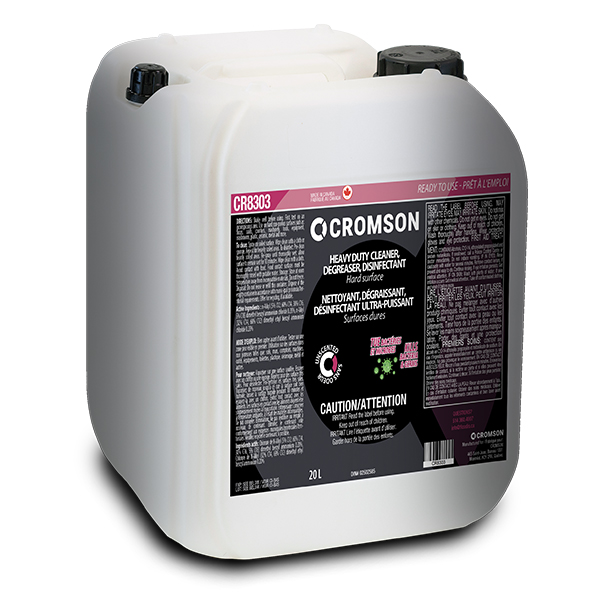 CR8303 Heavy Duty Cleaner, Degreaser, Disinfectant Hard Surface - 20 L