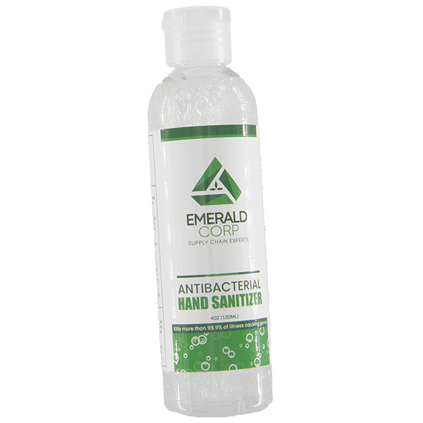 70% alcohol hand sanitizer Emerald corp - 2oz 144 \ caisses