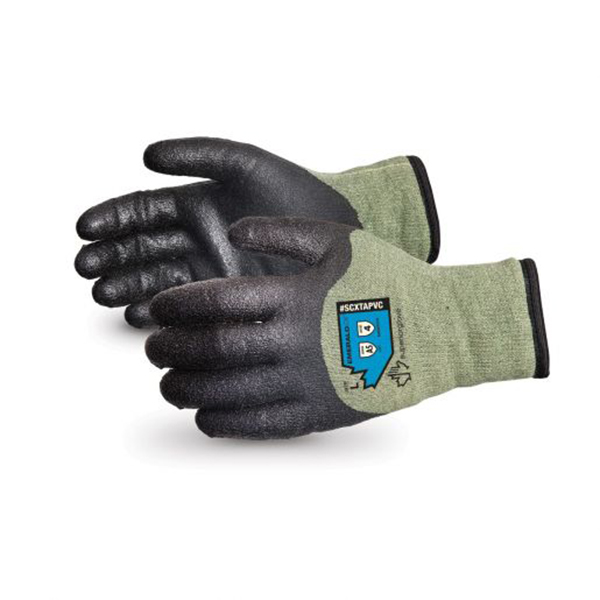 EMERALD CX Cut-Resistant Kevlar®/Steel Winter Glove with PVC Palm, ANSI A5, L